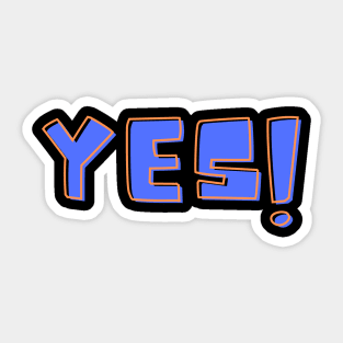 Yes! Sticker